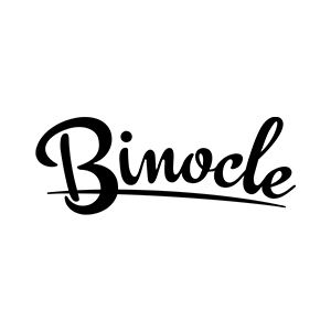 Logo officiel de la marque de lunettes Binocle